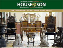 Tablet Screenshot of houseandson.com